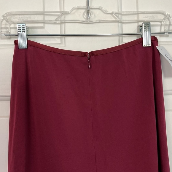 NWT Aritzia Talula Ruched Cordovan Mini Skirt Small - Picture 11 of 16